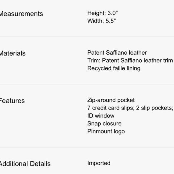 Kate Spade Black Corner Zip Wallet with Rainbow Glitter Trim NWT - Picture 6 of 7